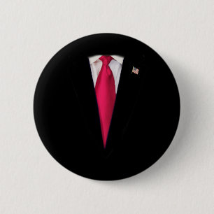 Kid's Trump Halloween Costume 6 Cm Round Badge