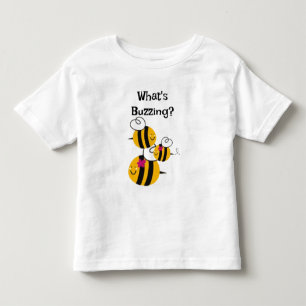 Kid's Tshirt Bumble Bees Buzzing Insects