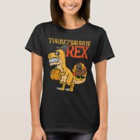 Kids Turkeysaurus Rex Dab Turkey Dino Toddler Boys