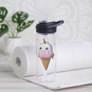 Kids Unicorn Ice Cream Water Bottle