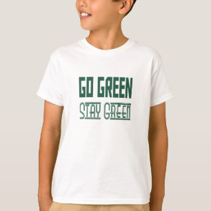Kids Unisex Go Green LS Tee