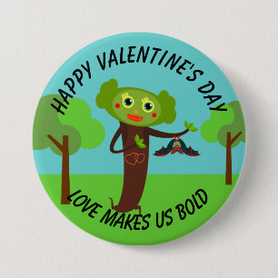 Kids Valentine's Holiday 7.5 Cm Round Badge