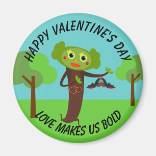 Kids Valentine's Holiday Magnet