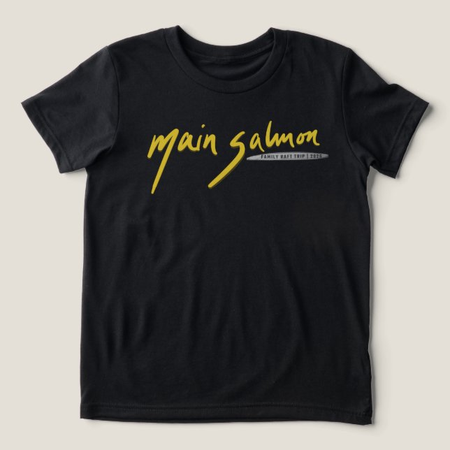 Kids Version 1  Tri-Blend Shirt (Design Front)
