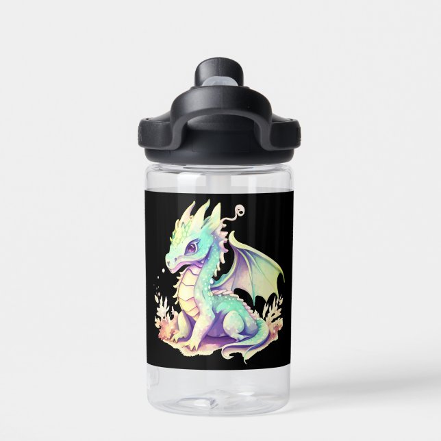 Kids Water Bottle (14 oz) (Back)