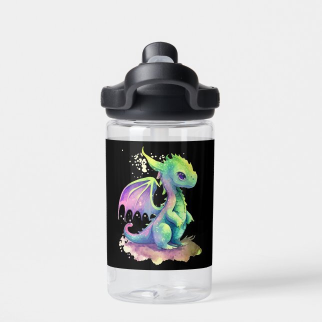 Kids Water Bottle (14 oz) (Back)