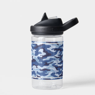 Kids Water Bottle Camo Print