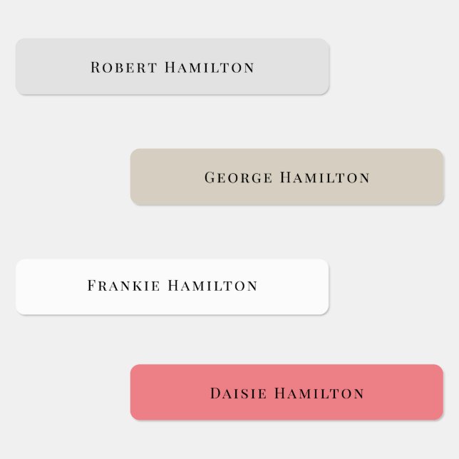 Kids Waterproof Name Custom (Group)