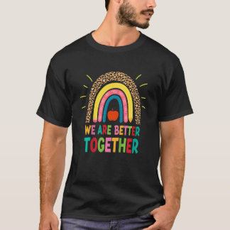 Kids We Are Better At School Back To School Leopar T-Shirt