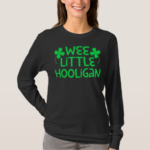 Kids Wee Little Hooligan Saint Patrick Day T-Shirt