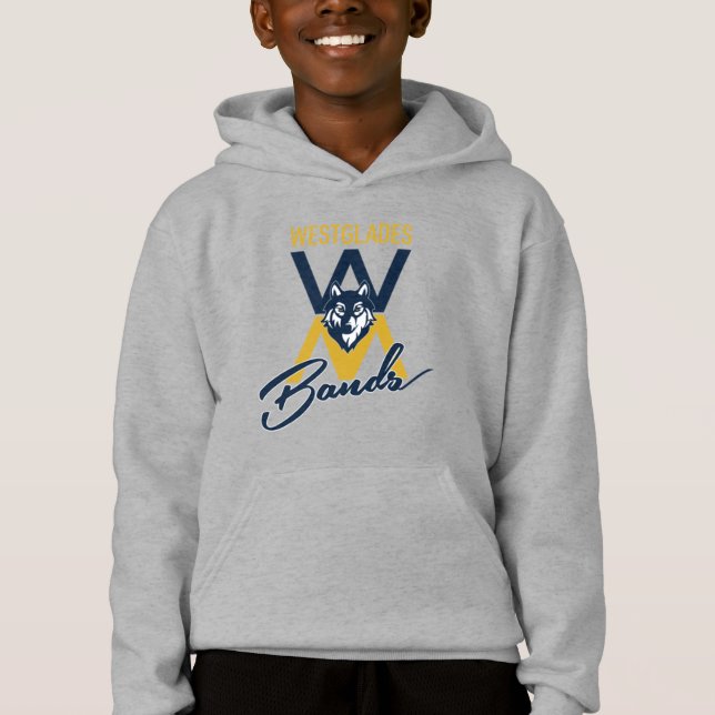 Kid's Westglades Band Hoodie (Front)