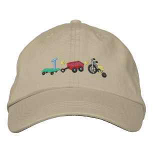 Kid's Wheels Embroidered Hat