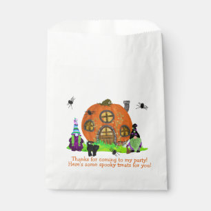 Kids Whimsical Gnomes Halloween Favour Bags