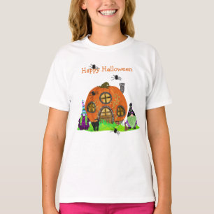 Kids Whimsical Gnomes Halloween  T-Shirt