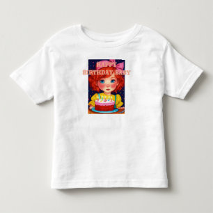 Kids White Birthday T-shirt Printed Best Quality