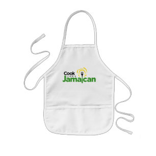 Kids White Cotton Apron