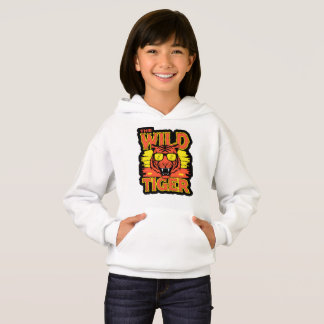 Kids' Wild Tiger Graphic Hoodie