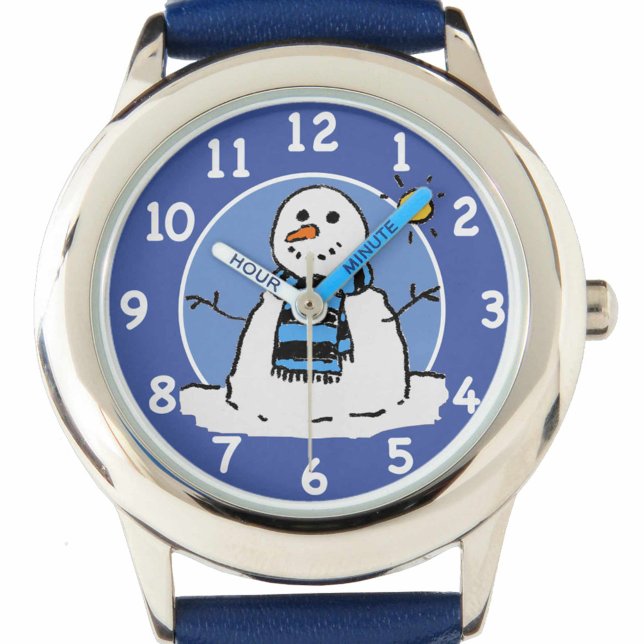 Kids Winter Snowman Design. Watch (Creator Uploaded)