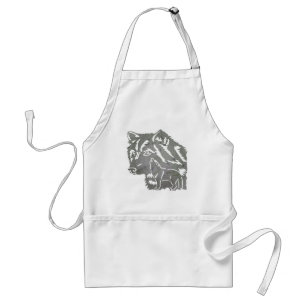 Kids Wolf Apron