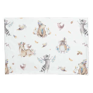Kids Woodland Animal Pillowcases
