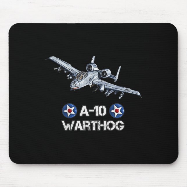 Kids World War 2 F6f Hellcat Fighter Aeroplane  Mouse Mat (Front)