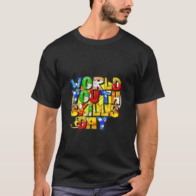 Kids World Youth Skills Day T-Shirt (Front)