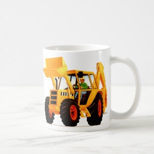 Kid's Yellow Digger Coffee Mug