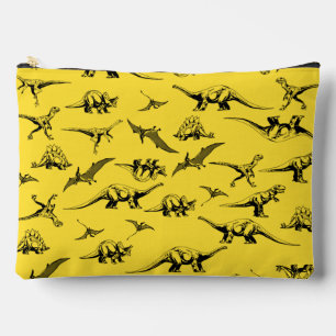 Kids Yellow Dinosaur Toiletry Bag