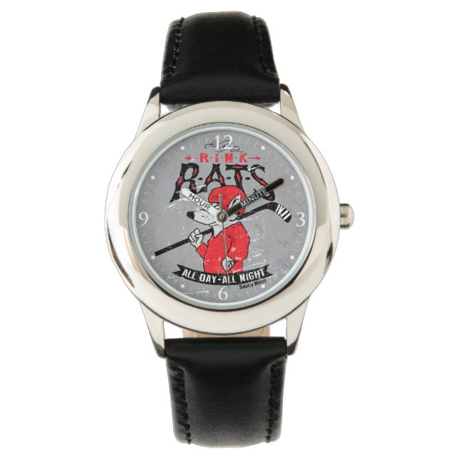 Kids Youth Hockey Rink Rats Hockey Player Watch (Front)