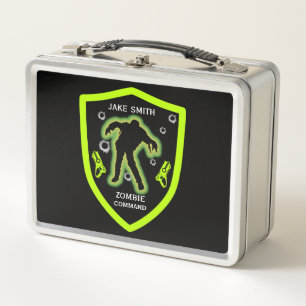 Kids Zombie Party Metal Lunch Box