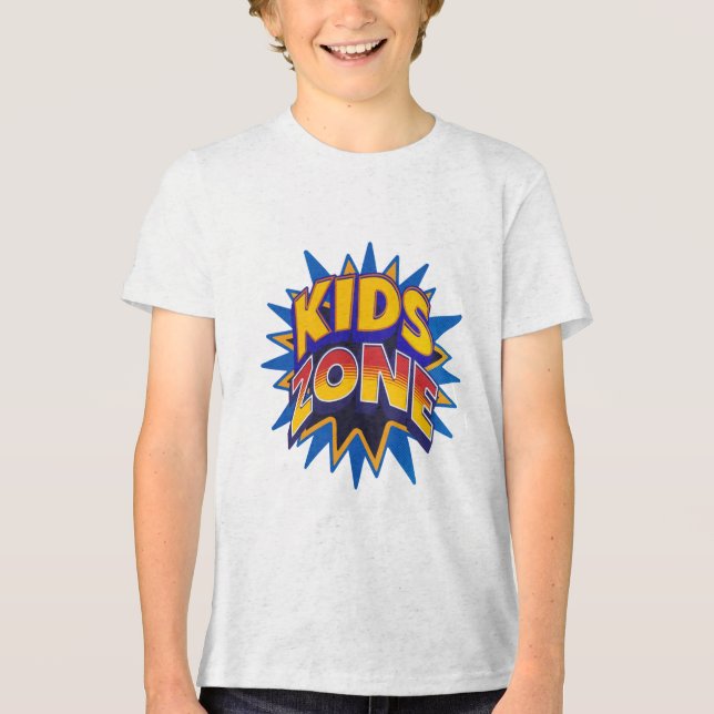 Kids Zone Blast t shirt  (Front)