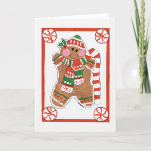 KidsArt for CHOC - Gingerbread Love Thank You Card