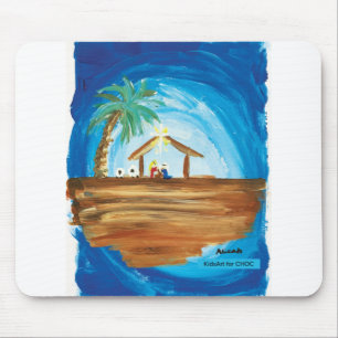 KidsArt for Choc - Peace on Earth Mouse Mat