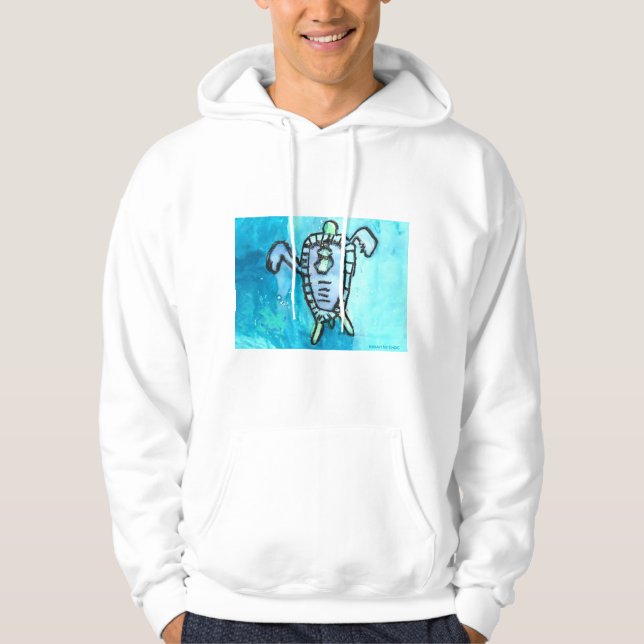 KidsArt for CHOC - Sea Turtle Hoodie (Front)