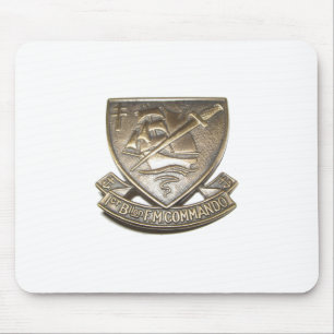 Kieffer commando - Badge 1st BFMC Mouse Mat