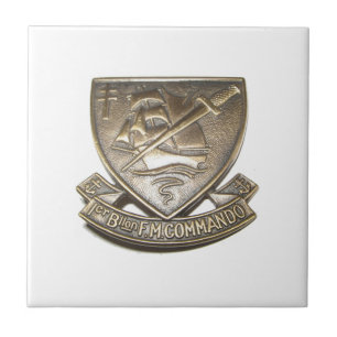 Kieffer commando - Badge 1st BFMC Tile