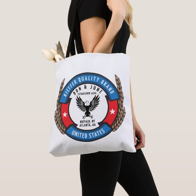 Kieffer Quality Brand Tote Bag (Close Up)