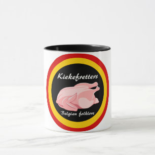 Kiekefretters Belgian folklore Mug