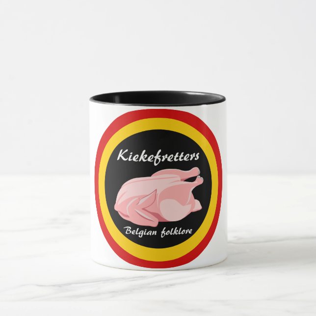 Kiekefretters Belgian folklore Mug (Center)