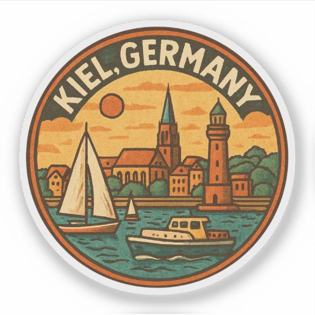 Kiel Germany Coastal Art (Front)
