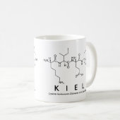 Kiel peptide name mug (Front Right)