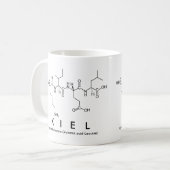 Kiel peptide name mug (Front Left)