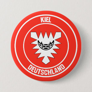 Kiel Round Emblem 7.5 Cm Round Badge