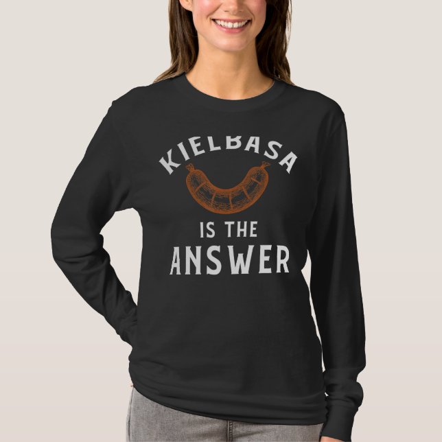 Kielbasa Apparel   Awesome Kielbasas  Design T-Shirt (Front)