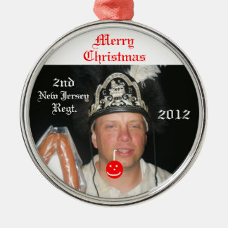 Kielbasa Christmas Metal Tree Decoration