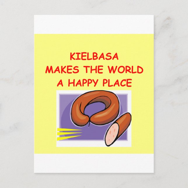kielbasa postcard (Front)