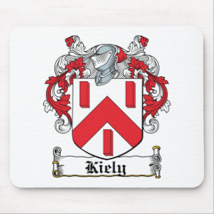 Kiely Family Crest Mouse Mat