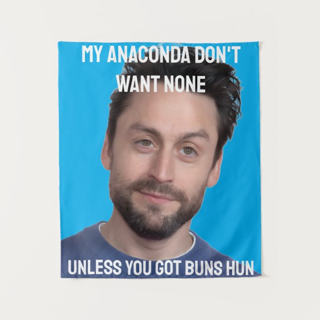 Kieran Culkin's Anaconda Tapestry (Front)
