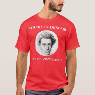 Kierkegaard Philosophy Teacher Student Major Philo T-Shirt