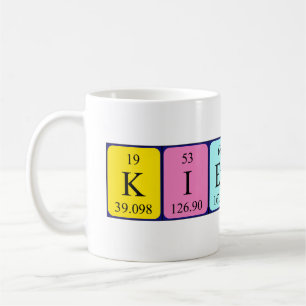 Kiersten periodic table name mug